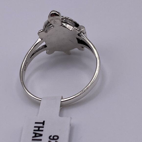 TURTLE POISON RING Size 10 Sterling Silver Pill Box 925 Jewelry - Picture 5 of 9